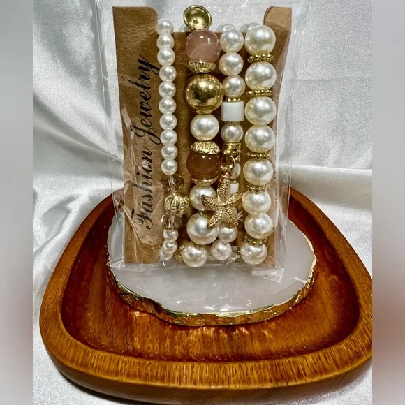 Starfish Multi Stretch Bracelets - Picture 2 of 4